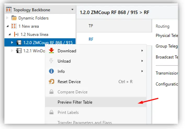 Zennio ZRFMC868 KNX Coupler 6