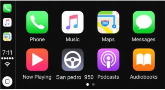 CarPlay mode