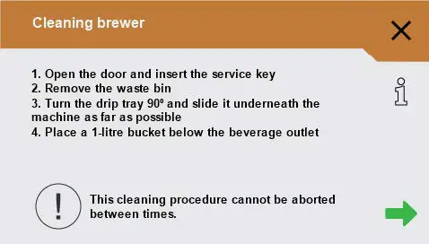 FIG 1 Cleaning Brewer