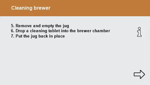 FIG 4 Cleaning Brewer