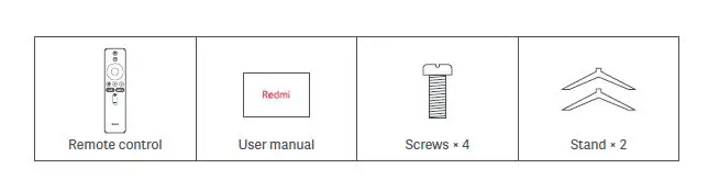 Redmi L43M6-RA RA2D 43 Inch Full HD Smart LED TV FIG 2