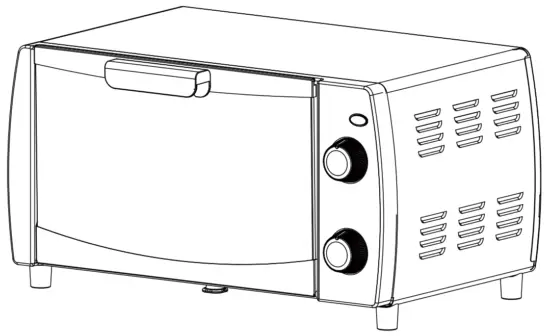 comfee CFO BB102C Toaster Oven
