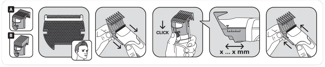 Rowenta TN5140F0 Wet and Dry Precision - Fig 6