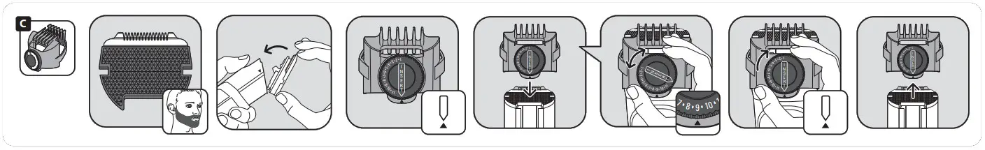 Rowenta TN5140F0 Wet and Dry Precision - Fig 7
