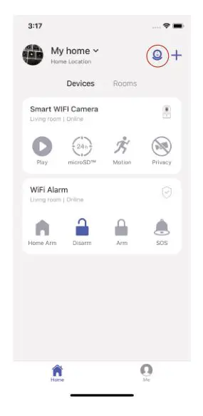 CHUANGO PT-300Q Indoor WiFi Pan Tilt Camera - Main Page