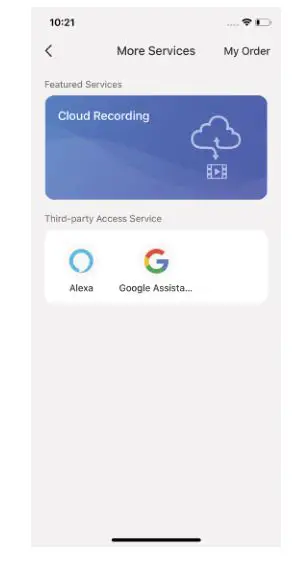 CHUANGO PT-300Q Indoor WiFi Pan Tilt Camera - More Services