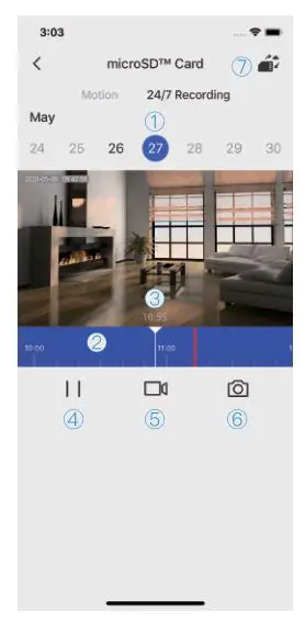 CHUANGO PT-300Q Indoor WiFi Pan Tilt Camera - Motion