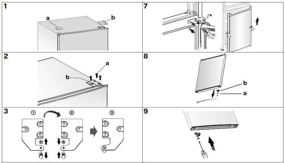 INVENTUM KV1781R Refrigerator Freezer Combi - Product Overview 1