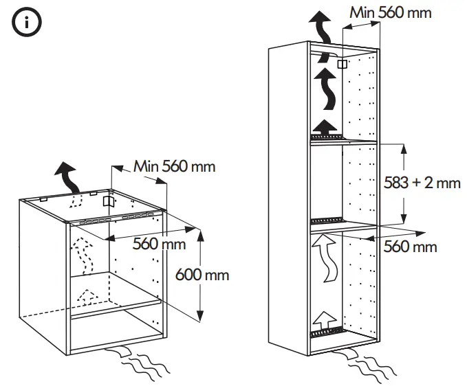 Ikea ANRÄTTA forced air oven