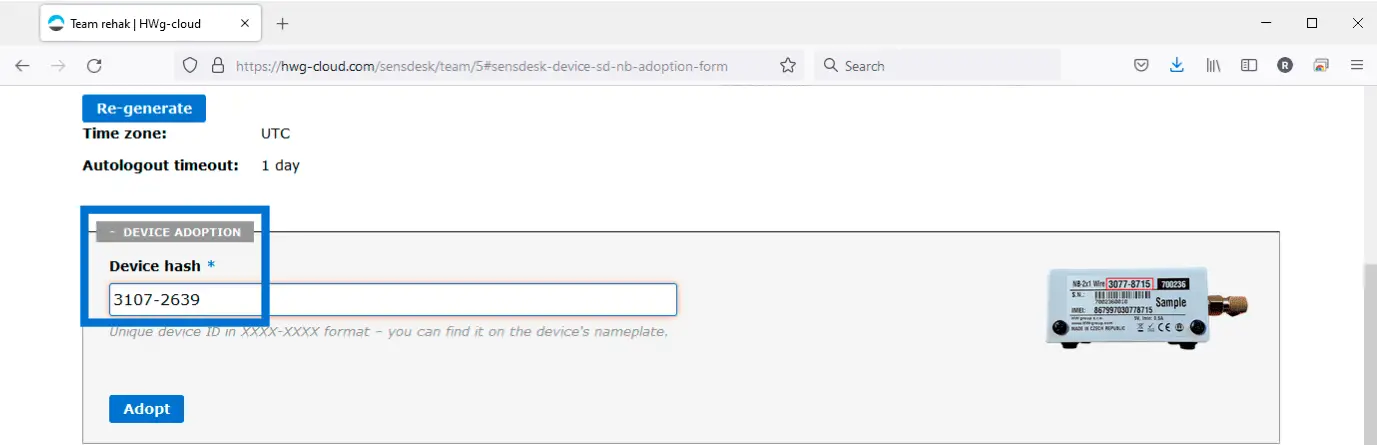 Hw group NB xxx communicate via Narrow Band network devices - Fig 10