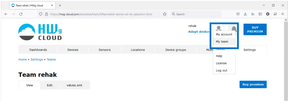 Hw group NB xxx communicate via Narrow Band network devices - Fig 9