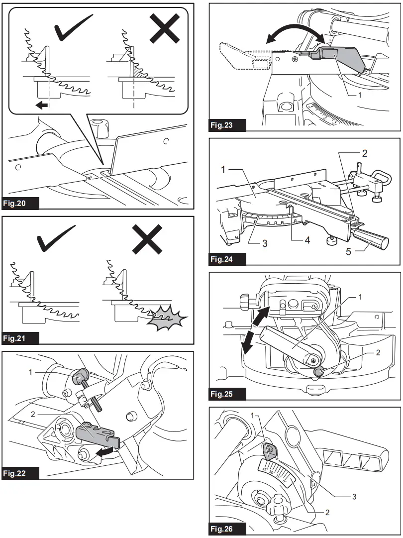 makita DLS714 Cordless Slide Compound Miter Saw - 4