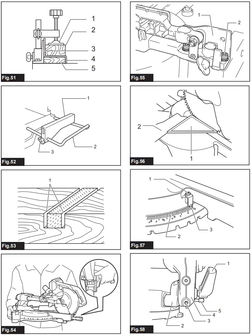 makita DLS714 Cordless Slide Compound Miter Saw - 8