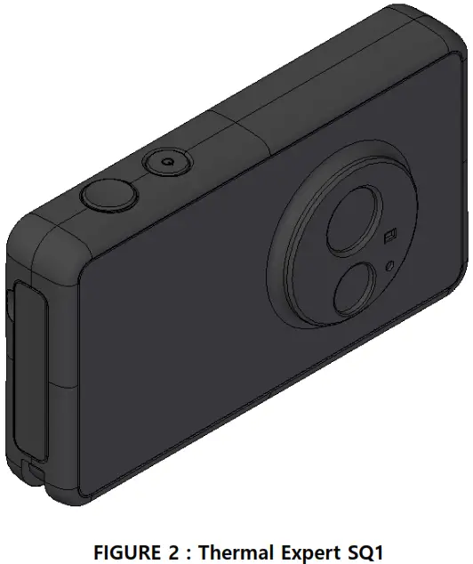 THERMAL EXPERT TE-SQ1 Portable Thermal Imaging Camera - Product imaget