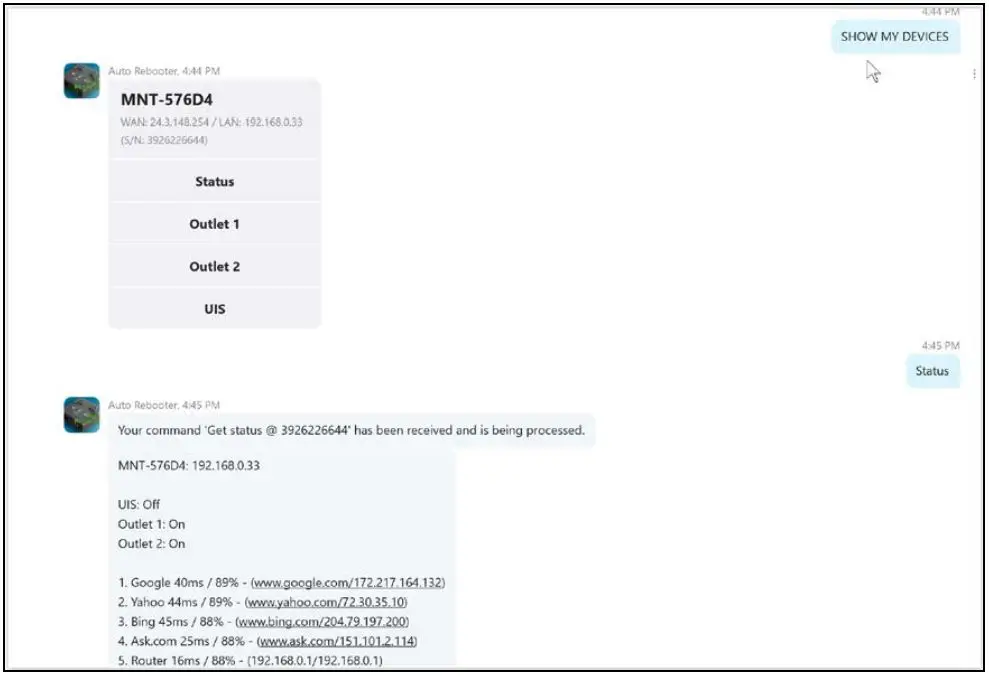 proxicast Controlling the MSNSwitch User Guide - Show My Devices