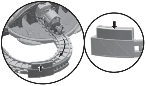 Disney 3880900 Mouse Train Track Set - 9