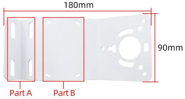 KLHA KM63B82 R485 Outdoor Louver Temperature and Humidity Co2 Atmospheric Pressure Integrated Sensor - 1