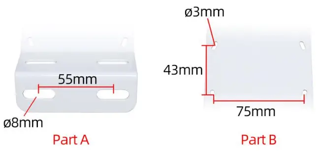 KLHA KM63B82 R485 Outdoor Louver Temperature and Humidity Co2 Atmospheric Pressure Integrated Sensor - 3