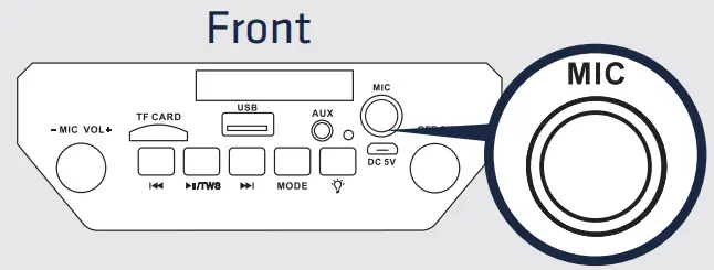 Insert Wireless Mic Batteries