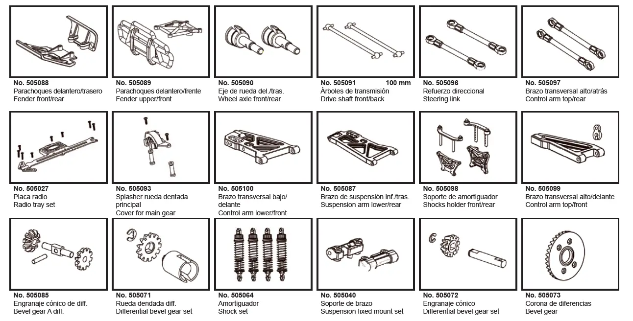 JAMARA 053370 Veloce EP 2.4GHz Monster Truck FIG 30