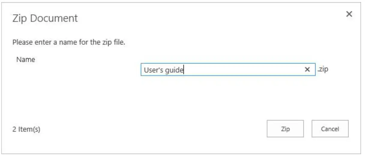 boostsolutions Bulk Zip &amp Unzip 2.0 SharePoint - fig 3