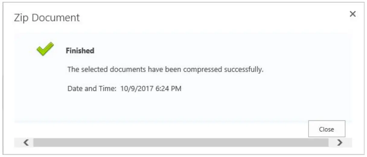 boostsolutions Bulk Zip &amp Unzip 2.0 SharePoint - fig4