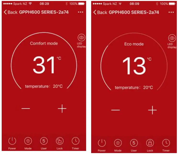 Goldair GPPH610 Electronic Inverter Panel Heater with WiFi - fig 5
