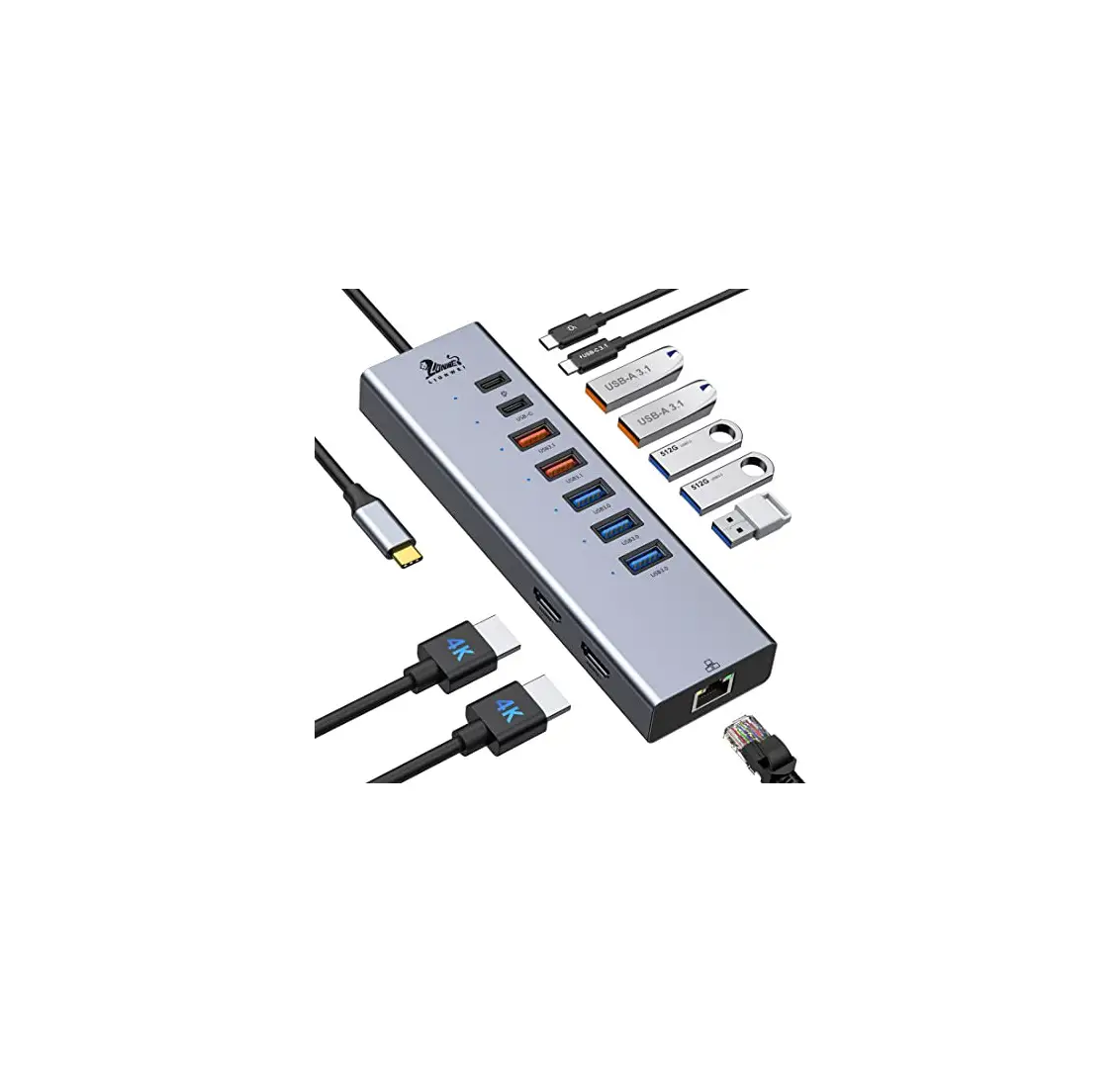 Lionwei Liuc4104 Usb C Multi Functional Hub Adapter Instruction Manual Lionwei Liuc4104 Usb C Multi Functional Hub Adapter Instruction Manual