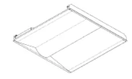 PacLights FTFS generation 2 Center Basket LED Troffer - 1