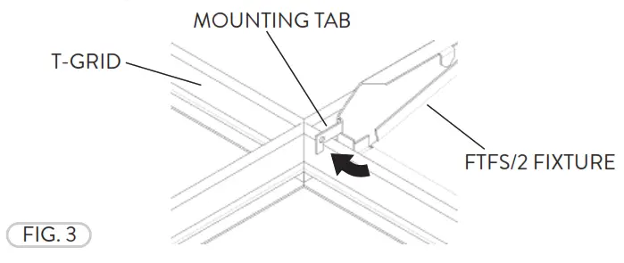 PacLights FTFS generation 2 Center Basket LED Troffer - 7