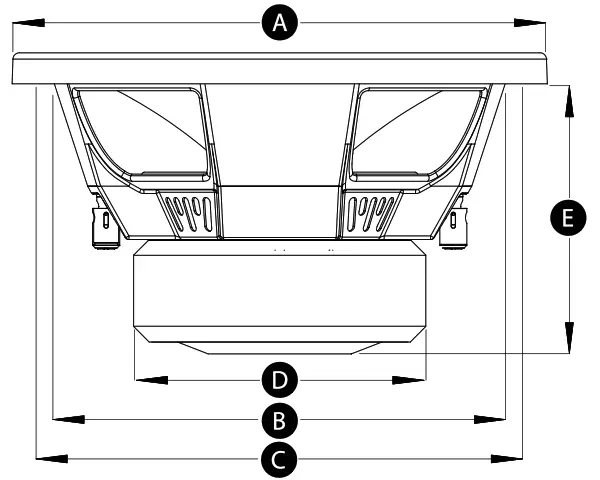ESB 10250 MM DVC OHM SUBWOOFER -