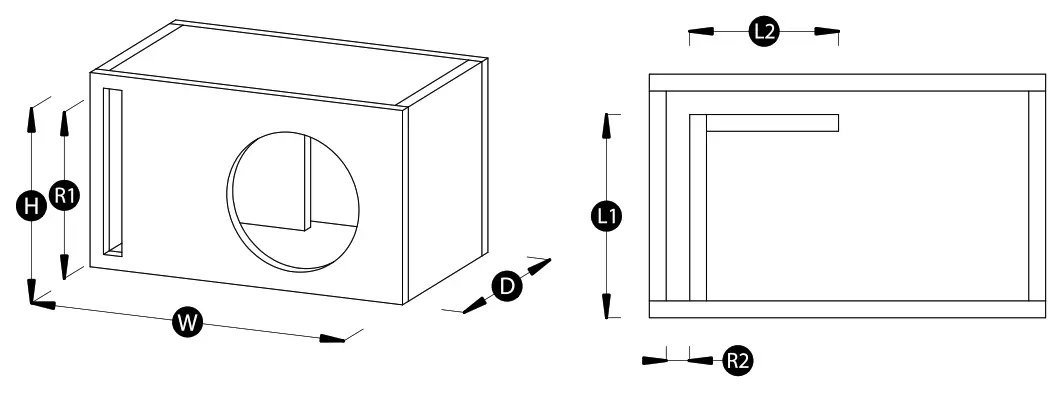 ESB 10250 MM DVC OHM SUBWOOFER - r1