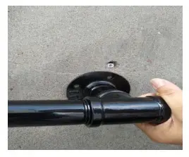 VEVOR 32mm Staircase handrail pipe diameter black series - fig 3