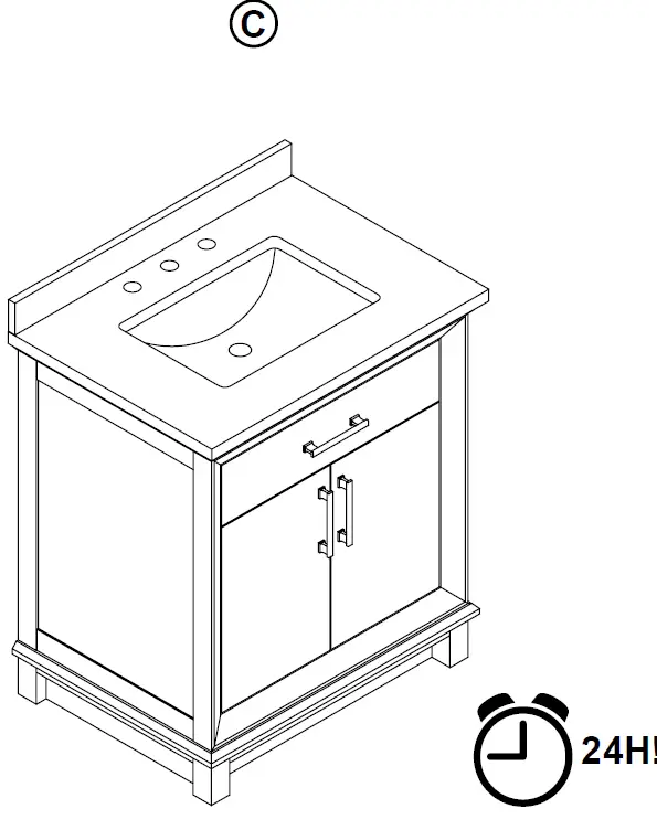 OVE-15VVA-CHUR30-007EI-Churchill-30-Inch-Single-Sink-fig-6