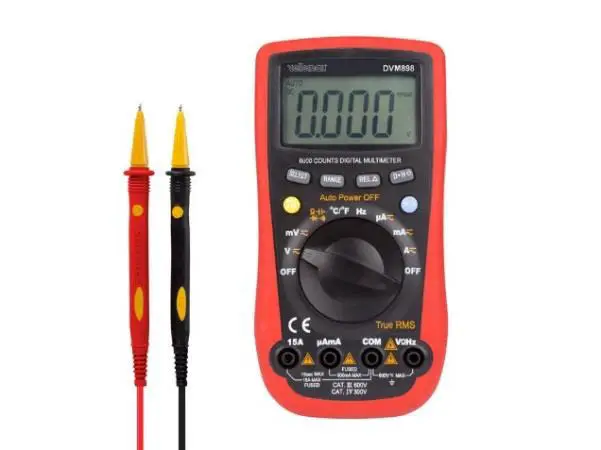 velleman DVM898 Digital Universal Multimeter - Cover