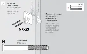 Weiser GLA8471 Deadbolt User Manual