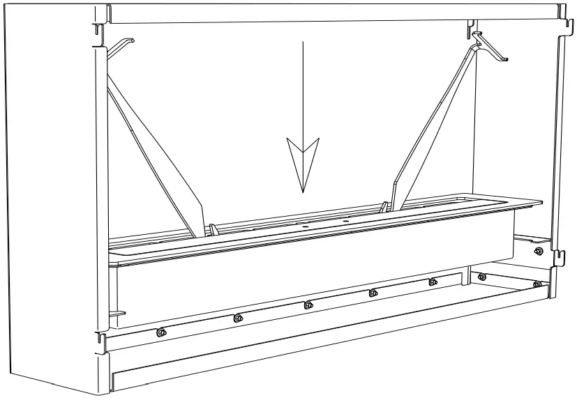 ICON FIRES 1450 INOX Nero Wall Mounted Fires - Fig 11