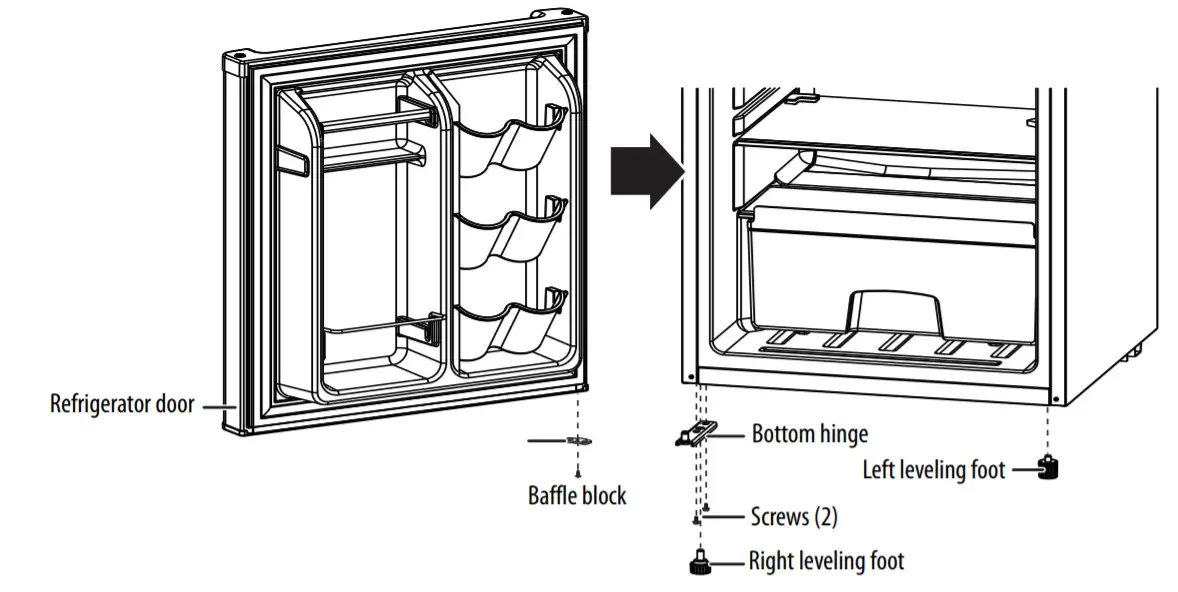 INSIGNIA 2-Door Compact Refrigerator - 6