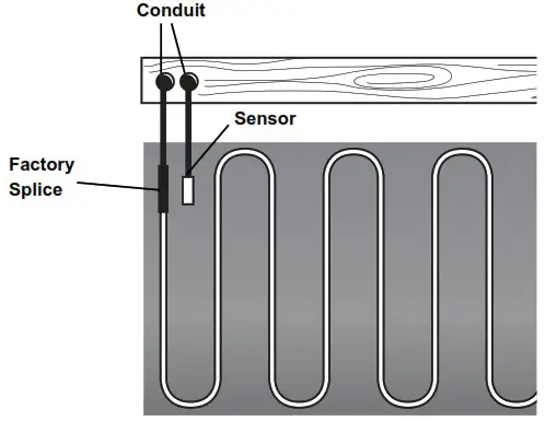 WarmlyYours Environ Flex Roll System - Installing The Thermostat 1