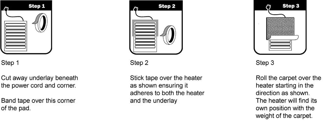WarmlyYours Environ Flex Roll System - Installing The Thermostat 4