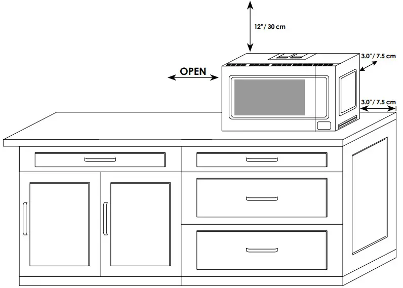 FORTE F2422MV5SS 5 Series 2 2 CU FT Countertop Microwave - Fig 1
