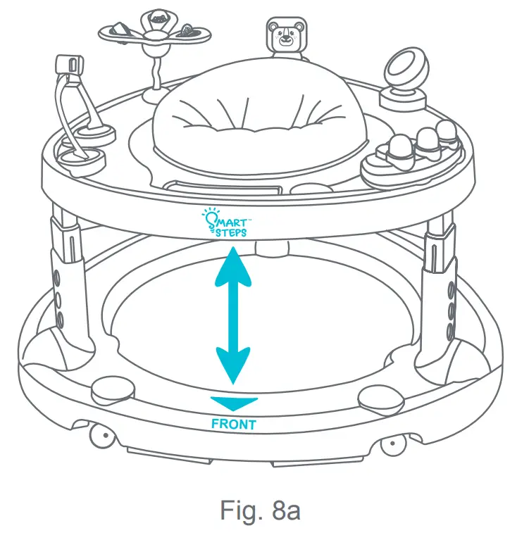 SMART STEP WK03XXXB Activity Center Walker - Fig13