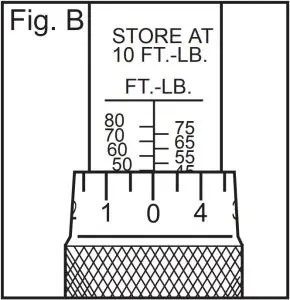 Setting Torque Reading Instructions