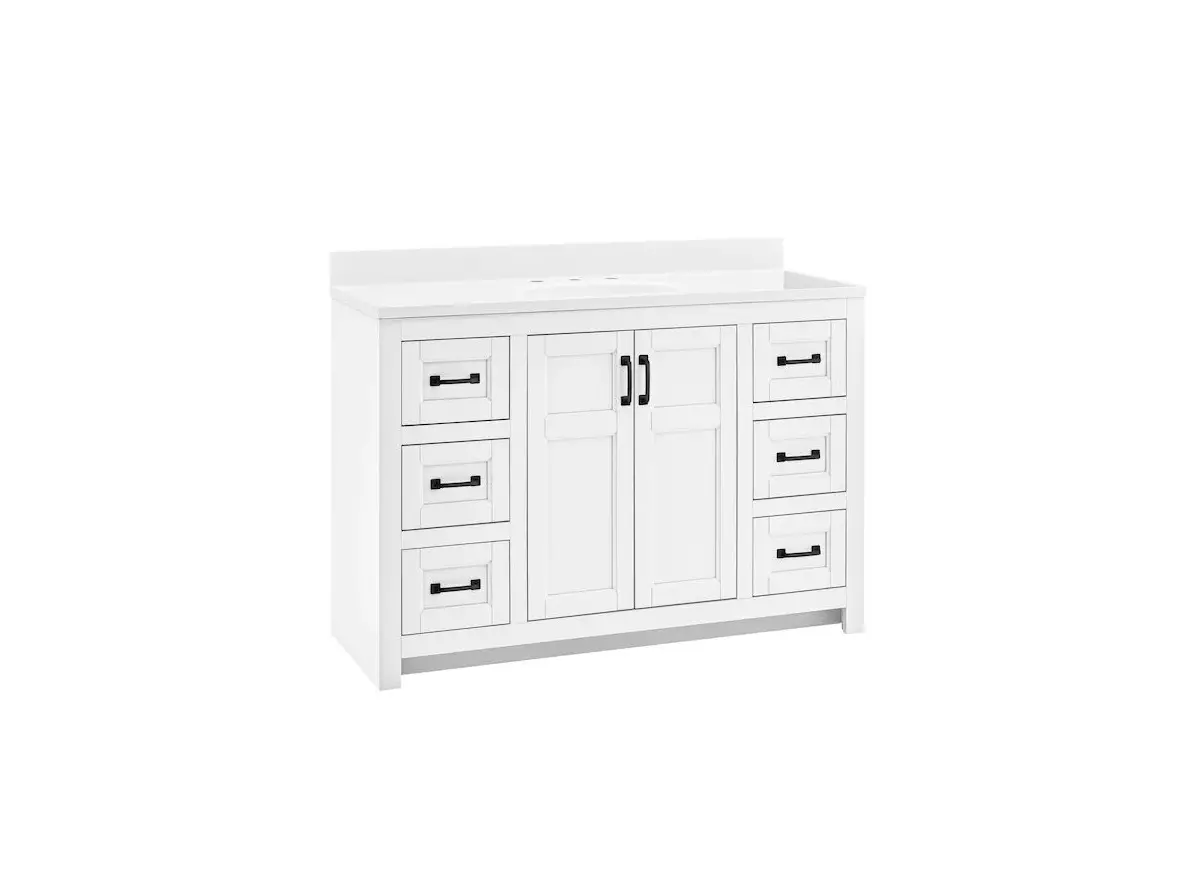 Style Selections 1678va-49-311-934 48.875-in Vanity With Top Instruction Manual Style Selections 1678va-49-311-934 48.875-in Vanity With Top Instruction Manual