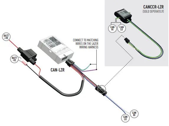 LAZER CANCCR-LZR Can-Bus Contactless Reader - Fig 4