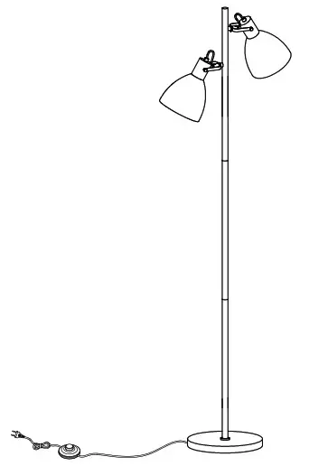 NOVA LIFE 30214 002 71 Interior Floor Lamp - cover
