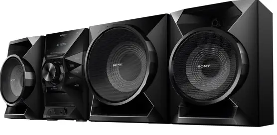 Sony MHCECL99BT Wireless Music System Black
