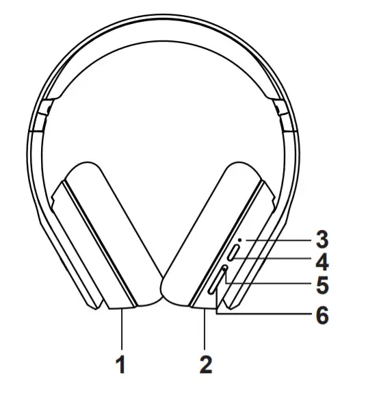 EDIFIER W820BT Bluetooth Stereo Headphones - Operational Instructions