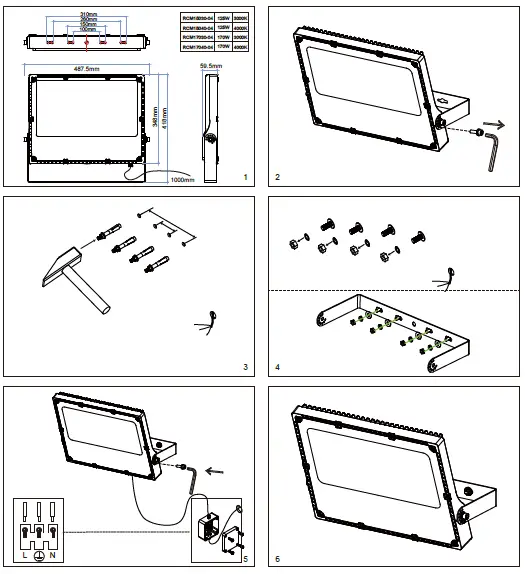 ROBUS-RCM12530AS-COSMIC-125W-Cool-AsymmetricLE-Flood-Light-1