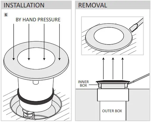 AT Lighting GU10 LED Bulb Dimmable 5W - GROUND INSTALLATION 10